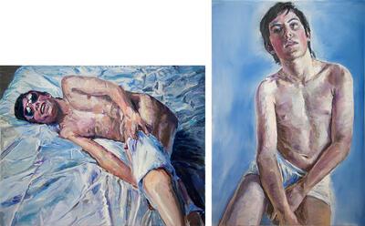 Luc Dondeyne, Happy End, Splendid Isolation, 2009, olieverf op doek