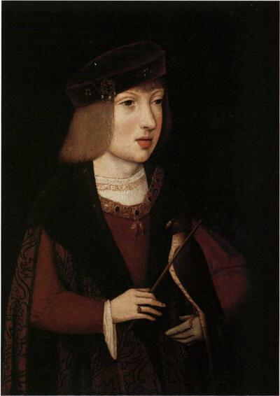 Dames met klasse, Meester van de Magdalenalegende, Portret van aartshertog Karel als zevenjarige knaap, 1507