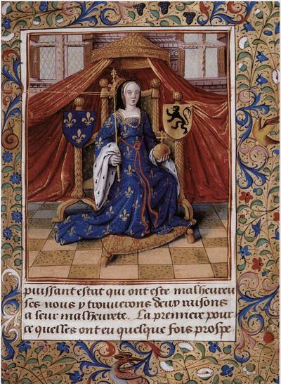 Dames met klasse, Margareta van Oostenriik als koningin van Frankriik