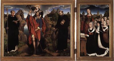 Hans Memling, Moreel Drieluik, Musea Brugge, Groeningemuseum