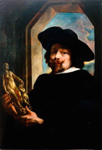 Jacques Jordaens (1593-1678), Zelfportret, ca. 1648-1650, olieverf op doek, 97 x 68 cm Musées d’Angers, Angers
