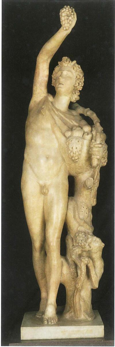 Sater met druiventros, Michiel Coxcie