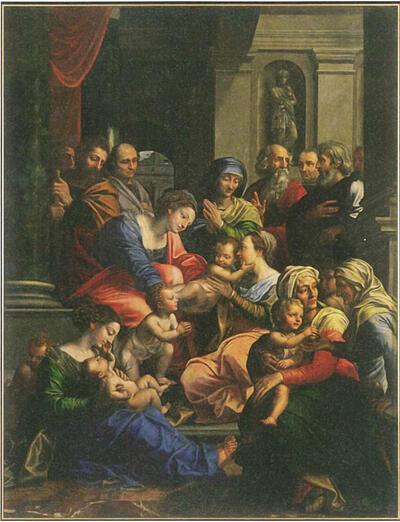 Michiel Coxcie, De Maagschap van de heilige Anna,