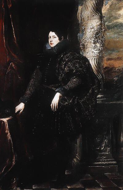 Antoon Van Dyck, Een 'gentiluomo' van de familie Spinola, Genua, Galleria di Palazzo Rosso 