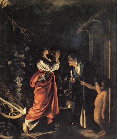 A. Elsheimer, De bespotting van Ceres, Rubenshuis,