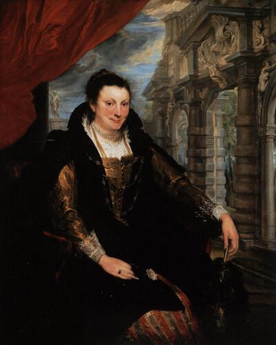 A. Van Dyck, Portret van Isabella Brant, 1621, Rubenshuis