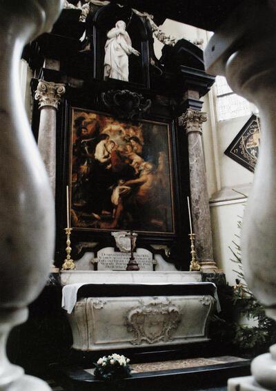 Graf P. P. Rubens in Sint-Jacobskerk, Rubenshuis,