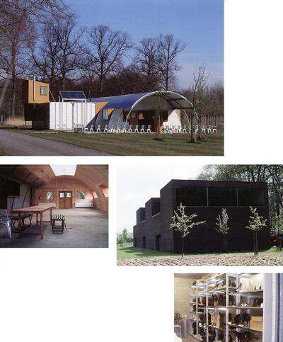 Atelier van Lieshout, Franchise Unit, 2002. Bewaarplaats kleinsculpturen in depot, Depot ontworpen door Stéphane Beel, 2000. Middelheim,
