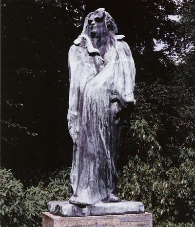 Auguste Rodin, Balzac, Brons, Collectie KMSK Antwerpen, Middelheim,