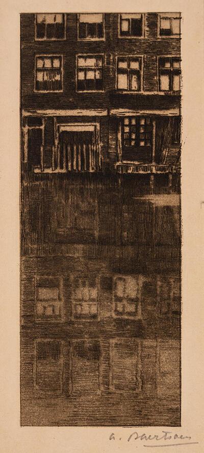 Albert Baertsoen, Weerspiegeling