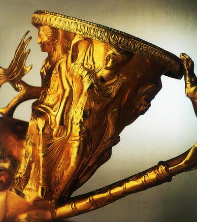De schat van Panaguyrishte (detail), goud