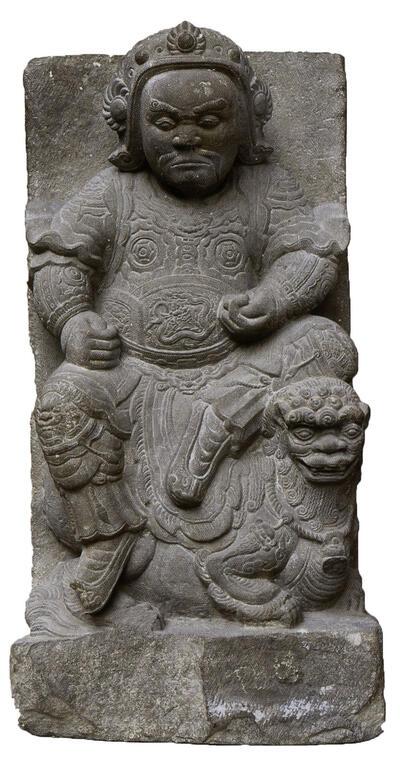 Bewaker. 16de eeuw, steen, Vietnam