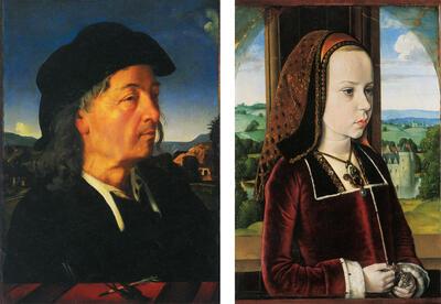 Piero di Cosimo, Portret van Giuiliano de San Gallo, Jean Hey, Portret van Margaretha Van Oostenrijk, brugge,