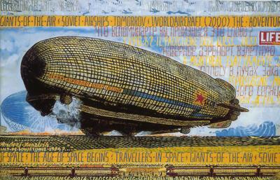 Willem van Genk, Project Asberry II, Olie op bordkarton, ca 1970 (Collectie Stichting De Stadshal, bruikleen aan Museum Dr. Guislain)