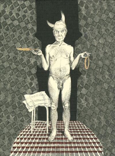 Peter Depelchin, Hommage à Pan IV, 2020