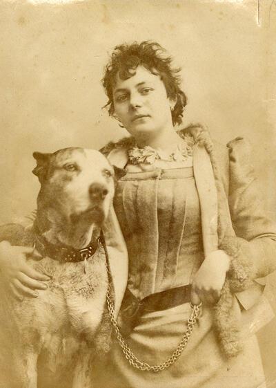 Louise De Hem, circa 1884