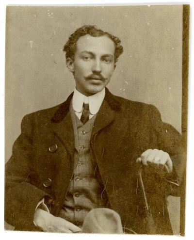 Jean van Caloen, foto omstreeks 1911