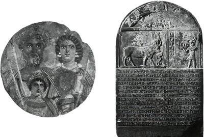 Tondo van Septimus Severus, Buchis-Stèle, Ny Carlsberg Glyptotek Kopenhagen