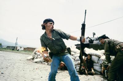 Susan Meiselas, Molotov Man, 1979