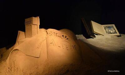 Enguerrand David - Sculpture de sable