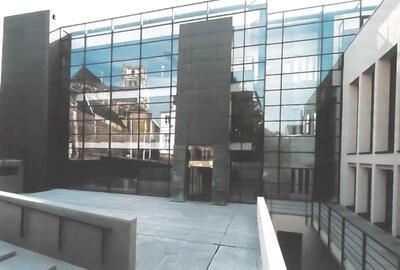 Gevel van het museumgebouw. Foto: Gallo-Romeins Museum, Tongeren