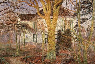 Emile Claus, Villa Zonneschijn, 1899, olieverf op doek, Parijs, Musée d'Orsay 