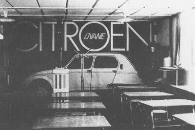 Jef Gijs achterwand Citroën