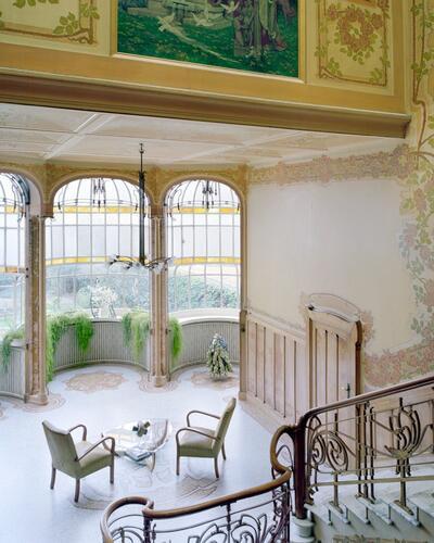 Victor Horta, Max Hallet huis, Brussel, 1903 © Maxime Delvaux