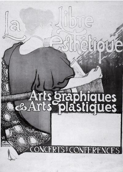  Théo van Rysselberge (1862-1926), La Libre Esthétique, 1896, 100 x 72cm. Inventarisnummer: AV 14.6.11.23/1500 Antwerpen, Museum Vleeshuis. Foto: Luyten Joris