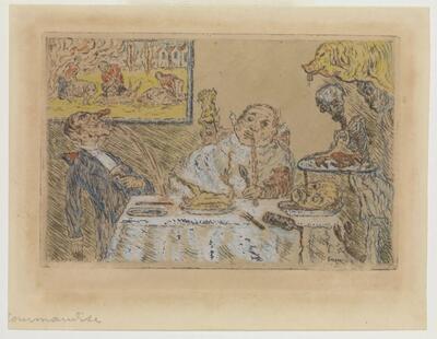 James Ensor, De Gulzigheid 1904