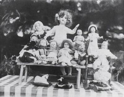 "De poppen van Prutske' (1920), Stijn Streuvels. Collectie Provinciaal Archief West-Vlaanderen. 