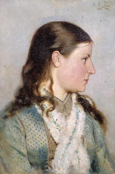 Emile Claus, Portret Charlotte Dufaux