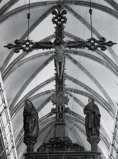 Triomf- of Calvariegroep, Brussel, Jan II Borreman. Laat-Gotiek