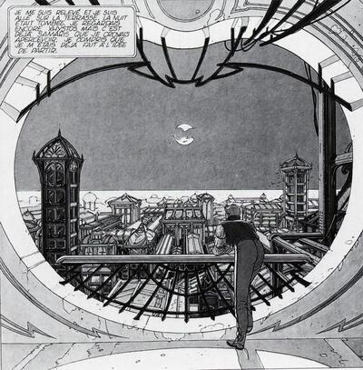 François Schuiten (1956), De muren van Samaris, Beeldverhaal