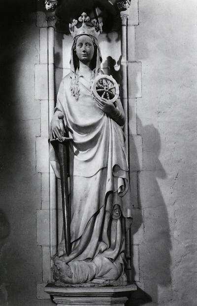 Heilige Catharina van Alexandrië, André Beauneveu, Laat-gotiek