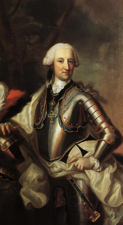 Caspar Anton van der Heyden de Belderbusch, landcommandeur 1766-1784. Alden Biesen