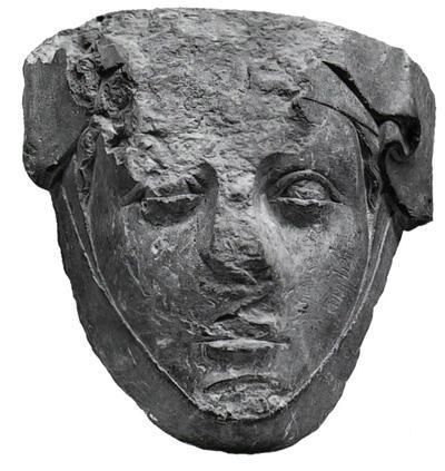 Fragment van de graftombe van Aleidis van Bourgondië en Hendrik VI. Museum M