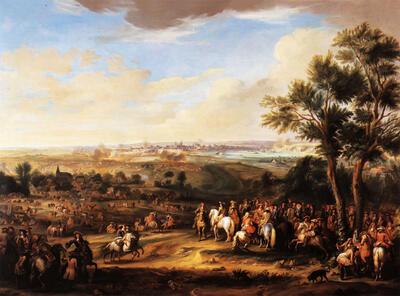 Het beleg van Maastricht door de troepen van Lodewijk XIV in juni 1673, Alden Biesen