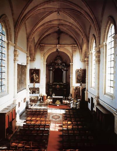 Kerkinterieur Alden Biesen