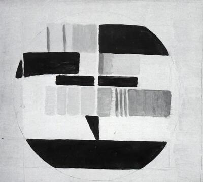 Luc Tuymans (°1958), Testbeeld (TV-beeld), Kunst
