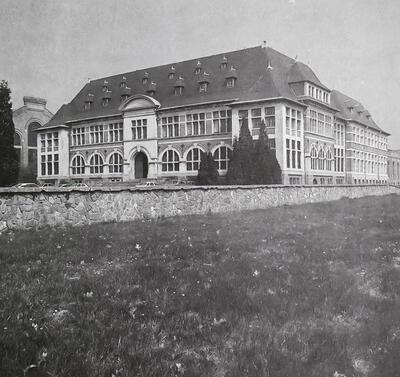 Directiegebouw, Eisden, steenkoolmijn "Limburg-Maas", Industriële archeologie, erfgoed