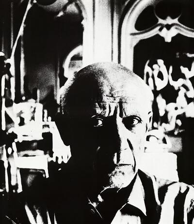 Bill Brandt (Groot-Brittannië, 1904), Pablo Picasso, Cannes, Fotografie