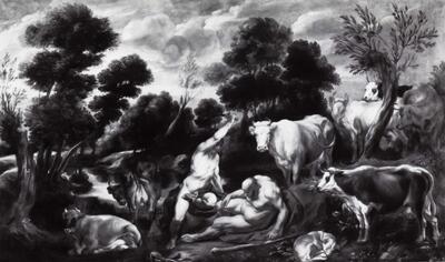 Jacob Jordaens (1593-1678), Mercurius doodt Argus, Rubenshuis