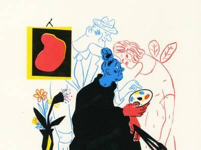 Illustratie Gerda Dendooven - expo Veel (maar niet alles) van Gerda Dendooven 