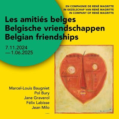 In gezelschap van René Magritte - Belgische vriendschappen