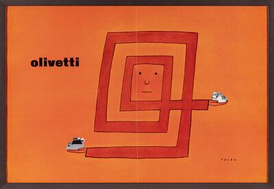Olivetti-Folon: een unieke ontmoeting tussen industrie en kunst