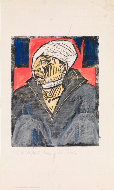 Thuiskomen in Oostende ‘Ogenmens’ Erich Heckel