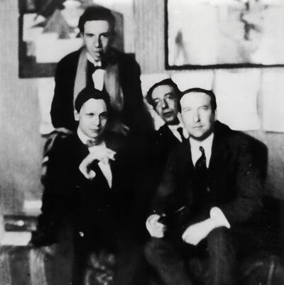 Assemblage in België, Michel Seuphor, Paul Joostens, Edgar Du Perron en Jozef Peeters