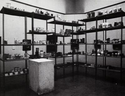 Joseph Beuys (D.B.R., 1921), Wirtschaftswerte, 1980. Kunst voor musea