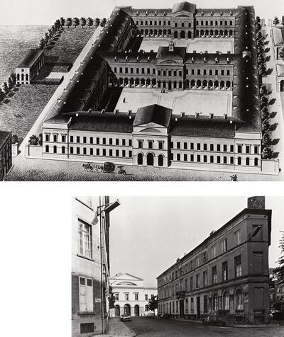 Architect Henri Louis François Partoes (1790 -1873), Ontwerp voor het Pachecogodshuis. 1822-1826. 18e eeuwse architectuur